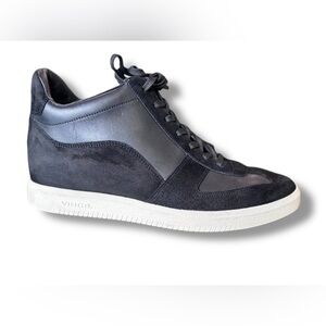 Vince suede and  Leather High-Top Sneakers